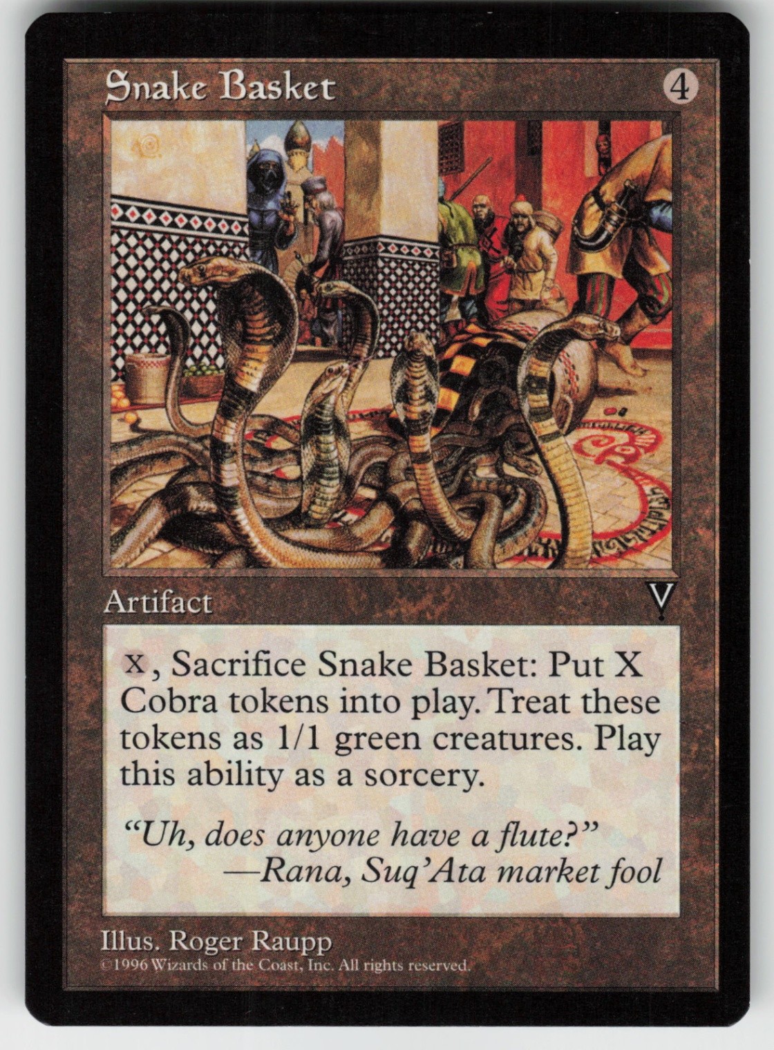 MTG Snake Basket R Visions  LP