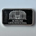 Vintage Geiger Edelmetalle 10 Gram .999 Fine Silver Ingot In Plastic Holder