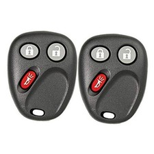 Replacement for Keyless Entry Car Key Vehicles That Use 3 Button LHJ011-2 Pack