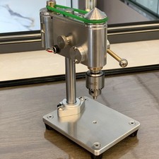 UK Precision CNC Milling Machine Mini Drill Press Benchtop Driller 220V DIYCzsp