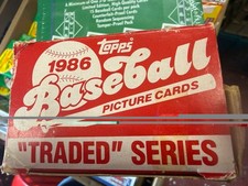 1986 Topps Traded Baseball Set