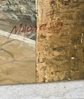 Meditorian Court Yard Scene Oil Canvas Large Painting 36x48 — photo 3