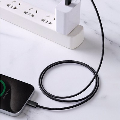 USB Type C Charging Cable Nylon Braided USB C Cord Efficient Power Supply
