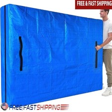 Mattress Moving Bags Waterproof Thick PE Heavy Duty Storage W/ Handles Zipper US