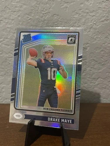 2024 Panini Donruss Optic Rated Rookie Drake Maye #229 Holo Prizm (RC)