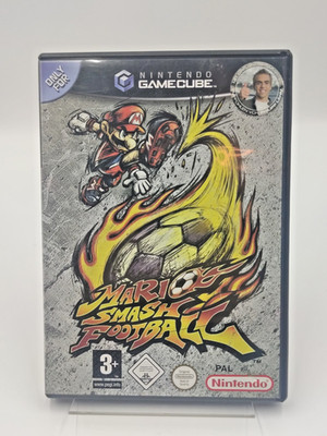 Videospiel Videogame Nintendo Game Cube Gamecube Mario Smash Football Super...
