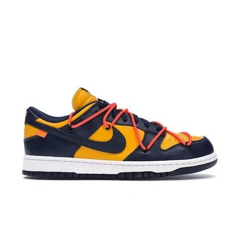 OFF WHITE X NIKE Nike x Off White Dunk Low "University G Midnight Navy"