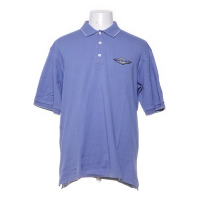 Destinations, Poloshirt, Größe: M, Blau, Baumwolle/Polyester, Einfarbig #tkc