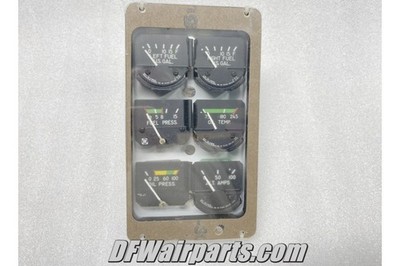89257-002, 6247-00358, Nos Piper Aircraft Engine Cluster Gauge Assembly