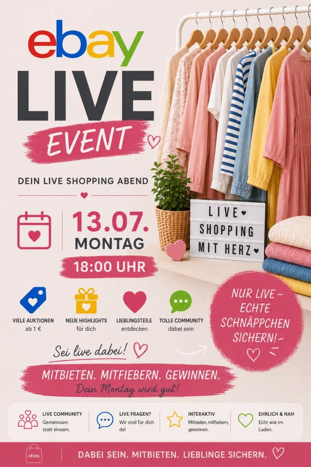 ALLES MUSS RAUS SALE! Ladies LIVE mit Auktionen auch ab 1€ - Damen Fashion