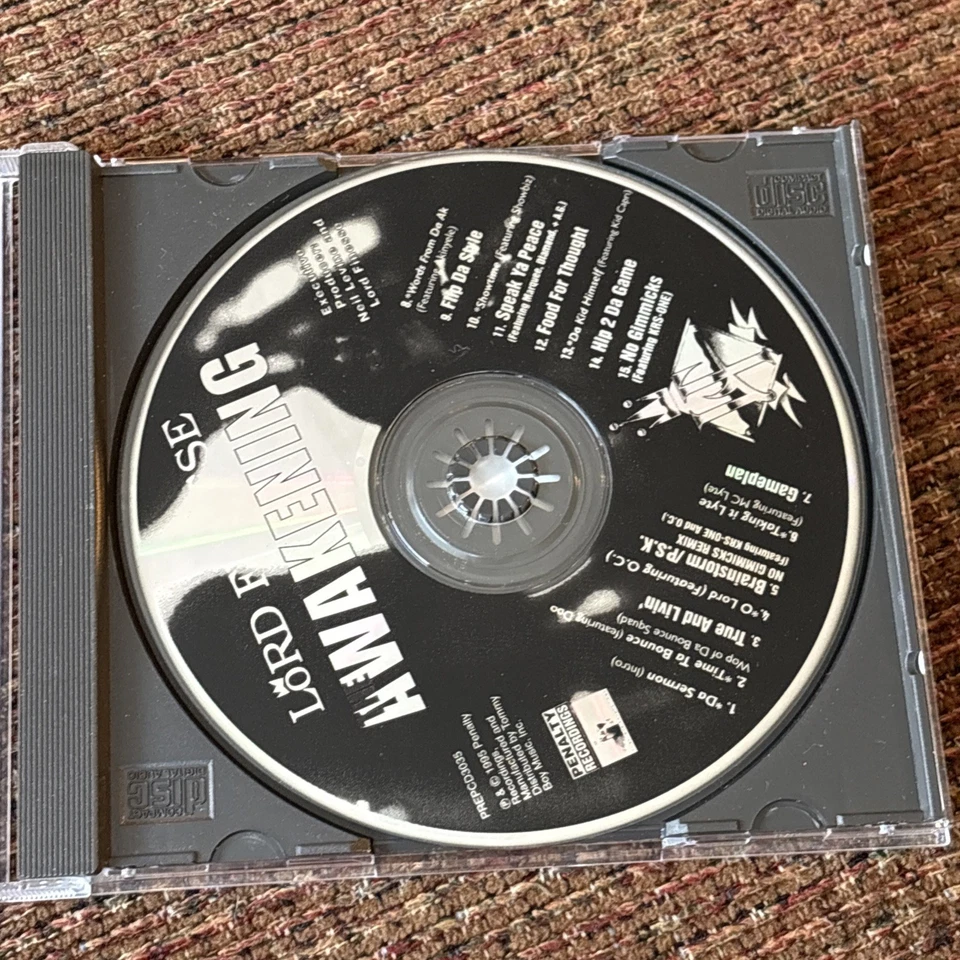 The Awakening by Lord Finesse (CD, февраль 1996, штрафные записи) КАК НОВЫЙ ДИСК - Изображение 4 из 4