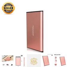 500GB Ultra Slim Portable External Hard Drive - Fast USB 3.0 Performance