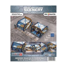Micro Art Infinity District 5 - Subway Entrance (prepainted) Pack SW (New)