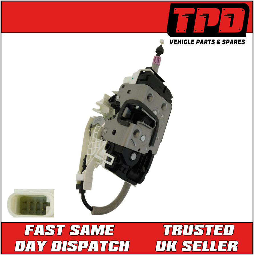 NEW Mercedes A-Class W176 Rear Drivers Side Door Lock Solenoid 8 Pin 2013-2017