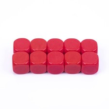 22MM Rounded Blank Six Sided Dice Teaching Created Sesources Game Teaching Pl...