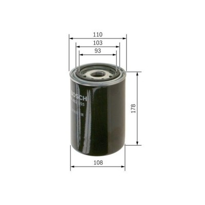 Ölfilter Bosch 0451301207 für Audi Man Renault Seat Skoda VW Temsa Otokar Laz
