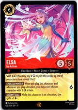 Elsa - Ice Artisan 123/204 Regular Legendary Winterspell Disney Lorcana TCG