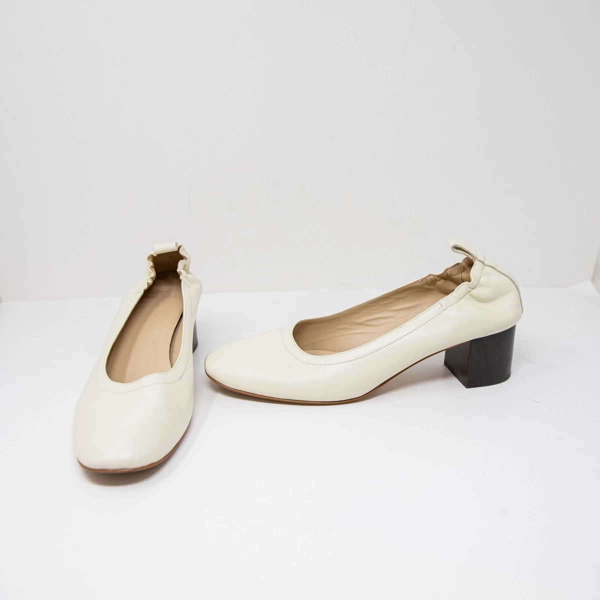 Stivaletti Texani Tronchetti Donna Tacco 9 cm in Pelle Neri Made in Italy