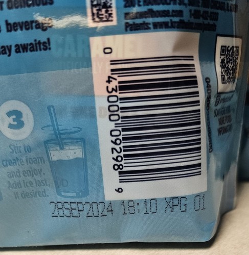 Maxwell House Caramel Iced Latte Foam Instant Coffee Brew 6packs Bb 9/24 (2) - Bild 4 von 4