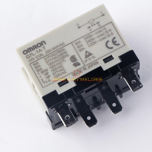 1 Stück Omron G7L-1A-T 200-240VAC 30A Allzweck elektromagnetisches Leistungsrelais - Bild 2 von 11