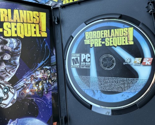 Borderlands: The Pre-Sequel! PC DVD-ROM 2014 2K Games Sealed w/ Slipcover - Picture 4 of 5