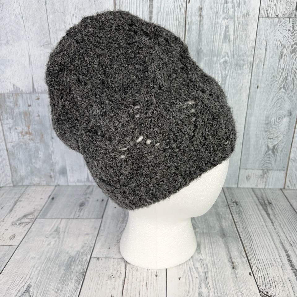 Gorro Prana para mujer talla única gris Tawnie mezcla de lana logotipo de metal U5TAWN316 Foto 4 de 4