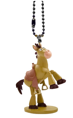 Toy Story Bullseye Keychain Dangler Pvc Figure Woody Jessie Horse