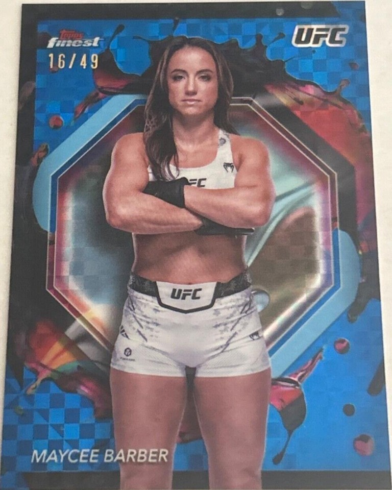 2024 Topps Finest UFC - Maycee Barber #228 - 1 of 1
