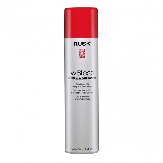 Lacca Rusk W8less Plus Extra Strong Hold: Controllo Totale 283g