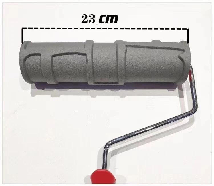 10" Concrete Cement Landscape Curbing "Cultural bricks" Imprint Texture Roller - Image 2 of 4
