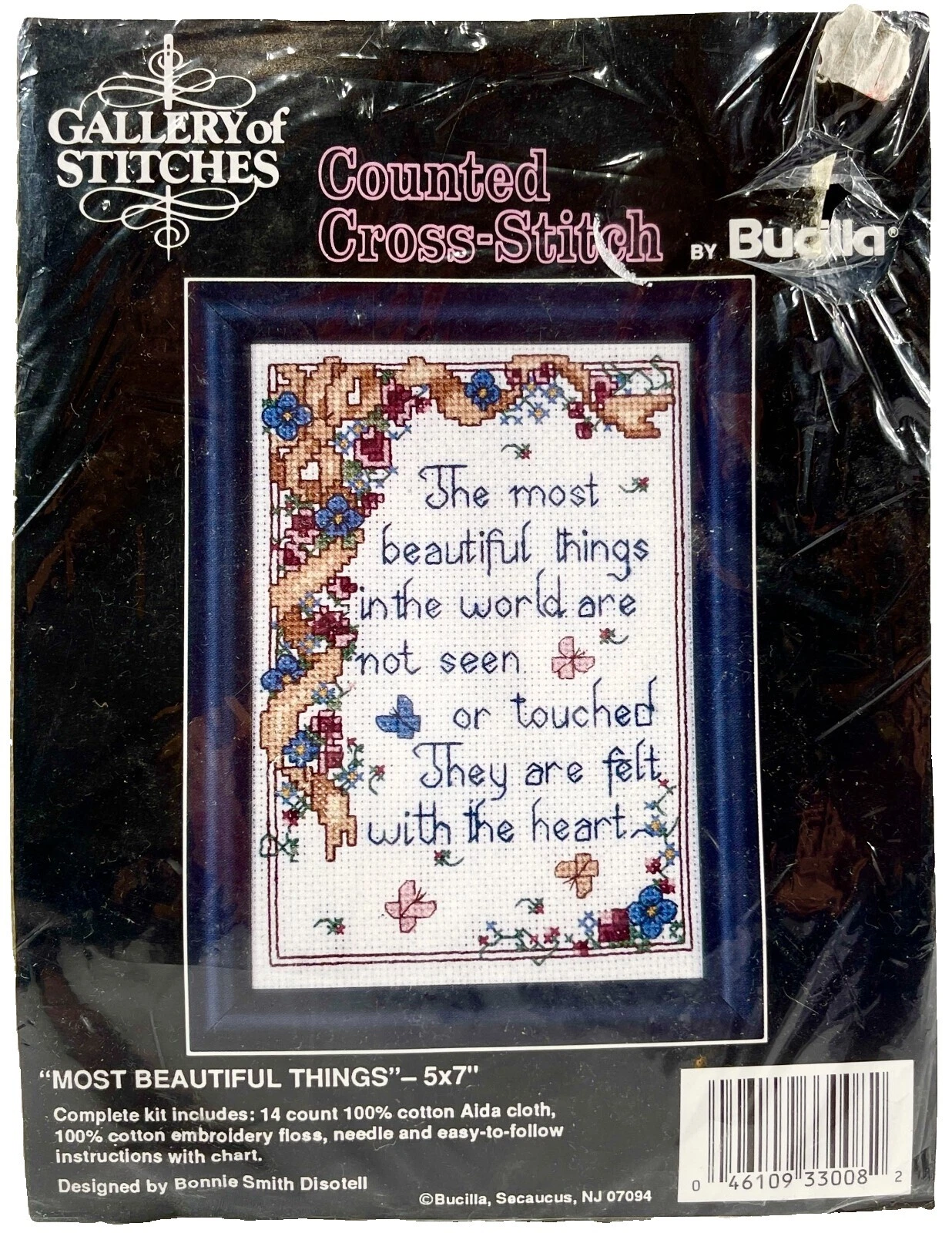 Bucilla Beauty Framed Picture Cross Stitch Kits