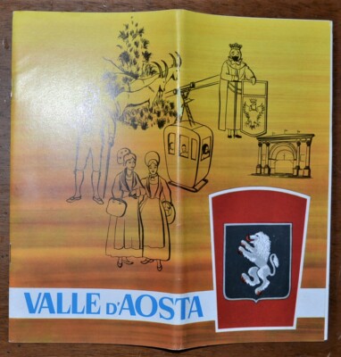 VINTAGE AOSTA VALLEY LEAFLET