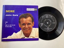 JOHN GARY - MORE EP, MORE; IF; SOON I'LL WED MY LOVE; THE BELL RINGS, RCA EPC193