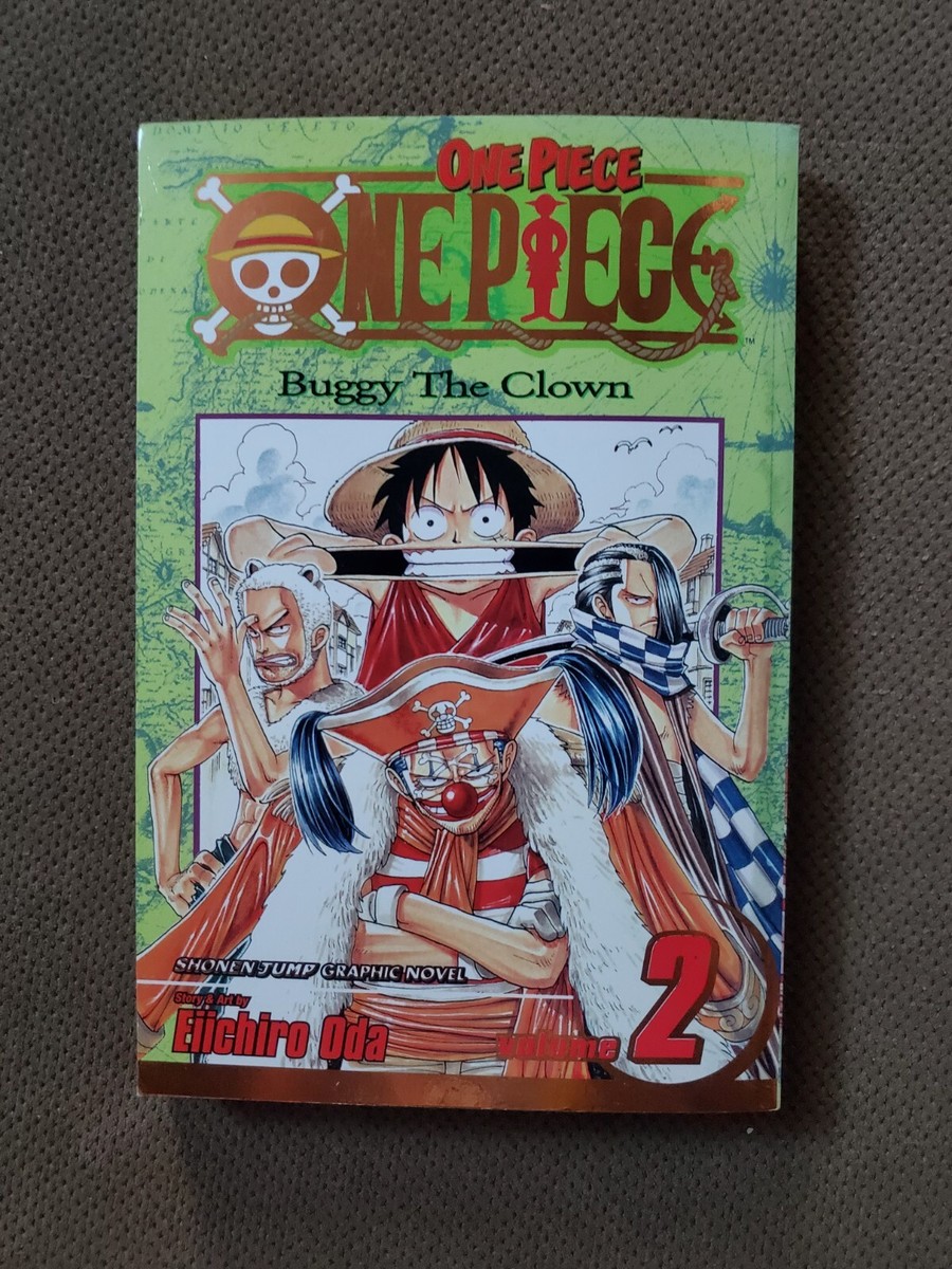 One Piece Volume 2 Gold Foil Edition Manga 2003 Shonen Jump