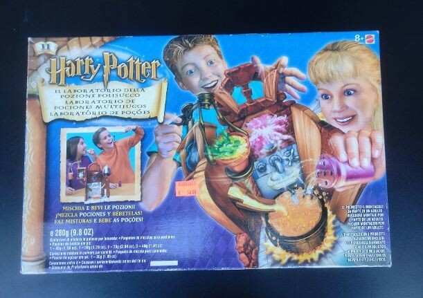 HARRY POTTER - IL LABORATORIO DELLA POZIONE POLISUCCO-MATTEL anno 2002