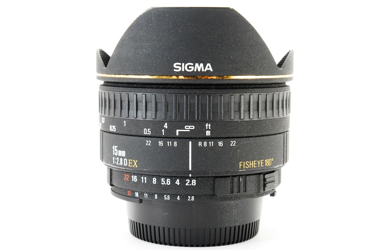 美品 Sigma FISHEYE 15mm F2.8 D Nikon #8942 SIGMA AF 15mm F/2.8 EX Fisheye for Nikon Lens EXCELLENT++