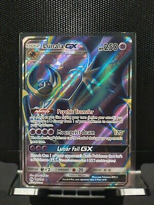 Mavin  Lunala GX 141/149 Full Art Ultra Rare Sun & Moon Base Set