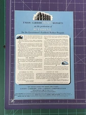 1945 PRINT AD UNION CARBIDE BUTADIENE SYNTHETIC RUBBER PROGRAM BUY WAR BONDS