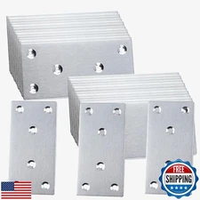 50PCS Flat Mending Plates,3-1/8''304 Heavy Duty Stainless Steel Straight Mend