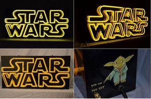 Custom Star Wars Disney Logo Neon Sign Light Ebay