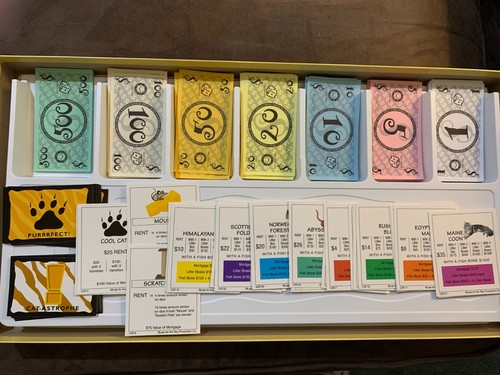 CAT-OPOLY Monopoly Themed Board Game Property Trading Game - Picture 2 of 12