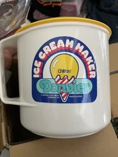 Vintage Donvier Ice Cream Maker Chillfast 1 Pint Made In Japan