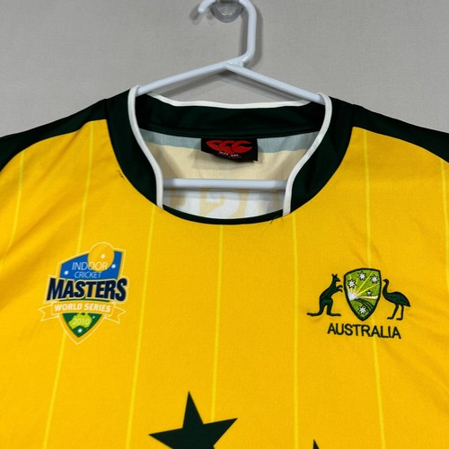 Australia Indoor Canterbury Cricket Team Issue Jersey Shirt Mens 3XL XXXL - Picture 6 of 13