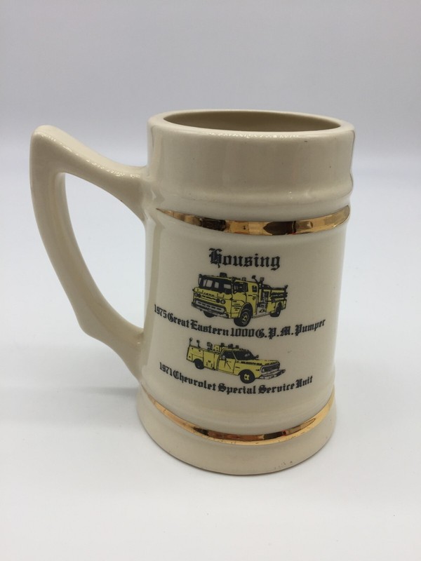 / Vintage Cup Mug Beer Stein - Lower Southampton Fire Co. #1, July 17, 1976