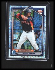 2024 Miguel Palma Rookie Card Bowman Chrome Shimmer Refractor #BCP-166 Astros