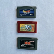 Lot 3 GBA Nintendo Game Boy Advance Collection 3 set  games gba japan jp games