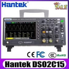 Hantek DSO2C15 7" TFT Digital Storage Oscilloscope 150MHZ Bandwidth 2CH 1GSa/s