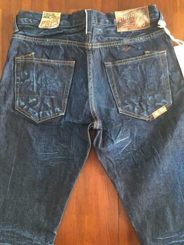 PRPS GOOD AND CO BARRACUDA COMFORT FIT BLUE DENIM JEANS (W 29) $ 275.00 - Picture 2 of 5