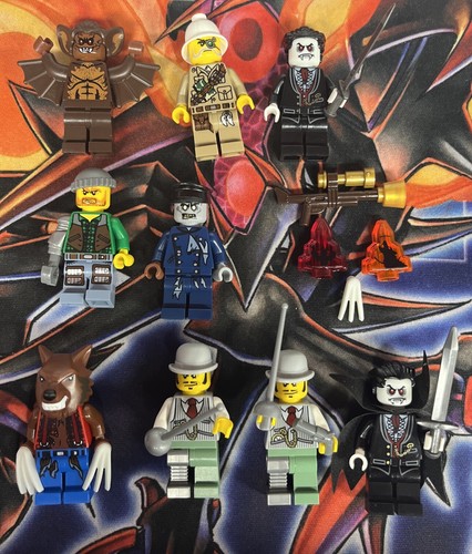 Lego Mini Figure Lot - Vampyre's Castle Lot Of 9