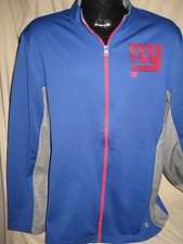 New York Giants NFL Football Full Zip Dri Fit Sweatshirt Mens Size Nwt Blue NEW